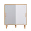 Artiss Shoe Cabinet 30 Pairs Sliding Doors