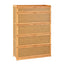 Artiss Shoe Cabinet Multi-Height Shelves 28 Pairs Shoe Storage Cupboard Wood