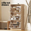 Artiss Shoe Cabinet Storage Drawer 45 Pairs Pine