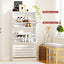 Artiss Shoe Cabinet Storage Drawer 45 Pairs White