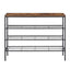 Artiss Shoe Rack 4 tier Storage Organiser Walnut