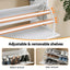 Artiss Shoe Rack Cabinet 24 Pairs Adjustable Shelf White