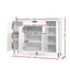 Artiss Shoe Rack Cabinet 26 Pairs Adjustable White Cissy