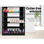 Artiss Shoe Rack Cabinet 30 Pairs 6-Tier Shelf Black
