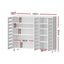 Artiss Shoe Rack Cabinet 30 Pairs Adjustable Shelf White