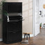 Artiss Shoe Rack Cabinet 60 Pairs 4 Doors - Black
