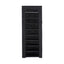 Artiss Shoe Rack Cabinet Removable Cover 10 tier Black