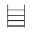 Artiss Shoe Rack Cabinet Stackable 4-tier 12 Pairs Black