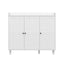 Artiss Shoe Rack Cabinet Storage Cupboard Adjustable Shelf White