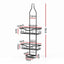 Artiss Shower Caddy Hanging Bathroom Organiser Over Head Black