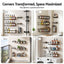 Artiss Shower Caddy Metal Bathroom Organiser Rust Resistant 6 Pack