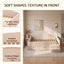 Artiss Single Upholstered Daybed with Side Stairs & Storage Drawers, Beige