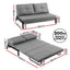 Artiss Sofa Bed 2 Seater Folding Convertible Couch Recliner Lounge Chair