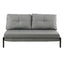 Artiss Sofa Bed 2 Seater Folding Convertible Couch Recliner Lounge Chair