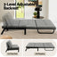 Artiss Sofa Bed 2 Seater Folding Convertible Couch Recliner Lounge Chair