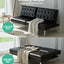 Artiss Sofa Bed Couch 1 Seater Lounge Fabric Black