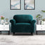 Artiss Sofa Cover Couch Covers 1 Seater Velvet Agate Green