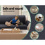 Artiss Sofa Cover Couch Covers 3 Seater Easy to Clean Dark Grey