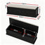 Artiss Storage Ottoman Blanket Box 140cm Fluted Black