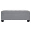 Artiss Storage Ottoman Blanket Box 97cm Linen Grey