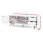 Artiss TV Cabinet Entertainment Unit 120cm White Larin