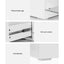 Artiss TV Cabinet Entertainment Unit 180cm Wood White James