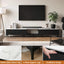 Artiss TV Cabinet Entertainment Unit Stand Extendable Black