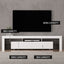 Artiss TV Cabinet Entertainment Unit Stand RGB LED Gloss Furniture 200cm White