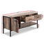 Artiss TV Stand Entertainment Unit Storage Cabinet Industrial Rustic Wooden 120cm