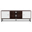 Artiss TV Unit 150cm Storage Shelves Walnut White