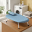 Artiss Tabletop Ironing Board with Small Ironing Boards with Folding Legs Blue