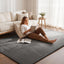 Artiss Tatami Mat Floor Mattress 3cm Thick Futon Mattresses Mellow Mat Rugs Living Room Grey