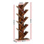 Artiss Tree Bookshelf 9 Tiers Walnut