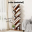 Artiss Tree Bookshelf 9 Tiers Walnut