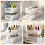 Artiss Under Sink Organizer 2 Tier Pull Out Drawer with Removable Baskets & Divider White