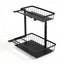 Artiss Under Sink Organizer Storage with 2 Slide Out Drawers 5 Adjustable Height Bathroom Kitchen Cabinet Black