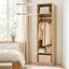 Artiss Wardrobe Clothes Closet Storage Organizer Shelf Pine