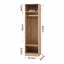 Artiss Wardrobe Clothes Closet Storage Organizer Shelf Pine