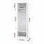 Artiss Wardrobe Clothes Closet Storage Organizer Shelf White