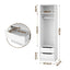 Artiss Wardrobe Clothes Closet Storage Organizer White