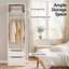 Artiss Wardrobe Clothes Closet Storage Organizer White