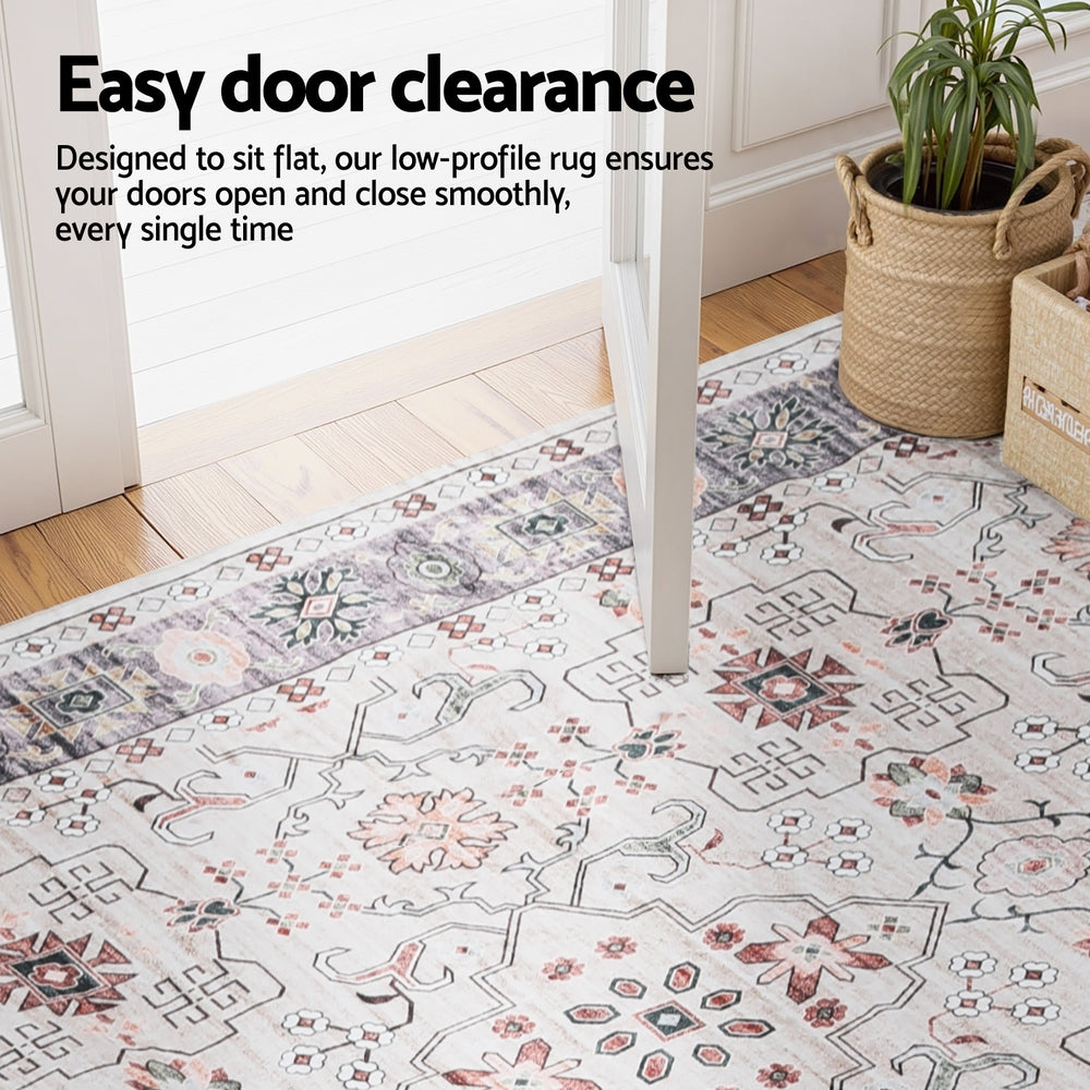 Artiss Washable Floor Rug 240X340cm Large Area Rug Modern Living Room Carpet