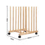 Artiss Wooden Art Drying & Canvas Storage Rack with Caster Wheels for Studio,Galleries,Classroom
