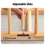 Artiss Wooden Art Drying & Canvas Storage Rack with Caster Wheels for Studio,Galleries,Classroom