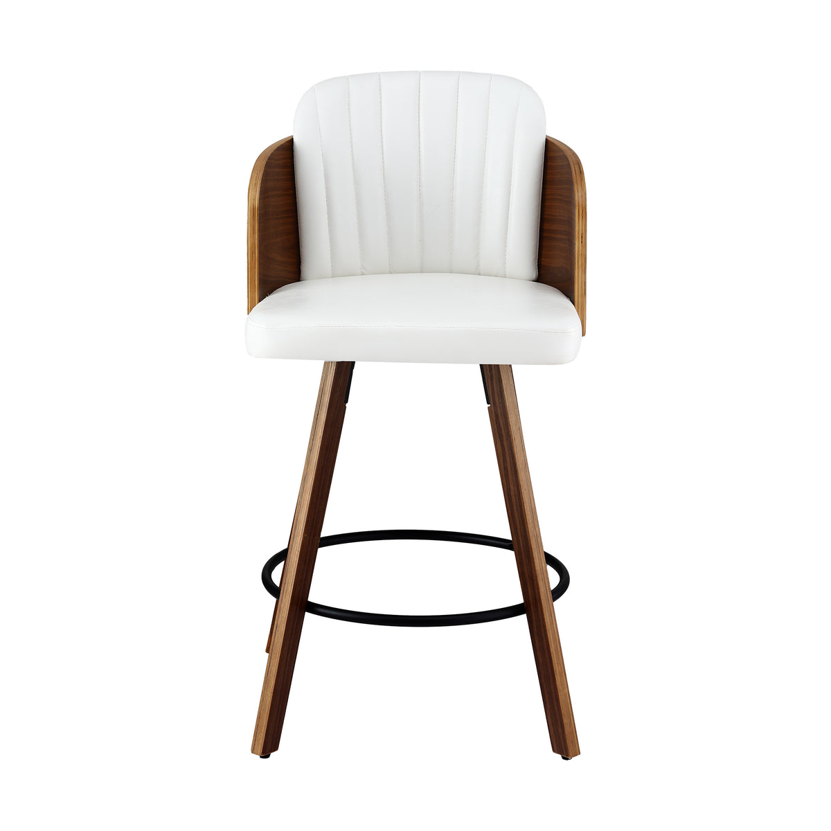 Artiss Wooden Bar Stools Swivel Kitchen Counter Stool Chair 58cm Seat Height