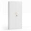 Astiss 180cm Steel Locker Cabinet Mental Storage 4 Adjustable Shelves