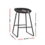 Artiss 2x Bar Stools Kitchen Dining Chairs Counter Stool PU Leather Metal