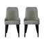 Artiss Dining Chairs Set of 2 Linen Fabric Grey