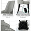 Artiss Dining Chairs Set of 4 Linen Fabric Grey