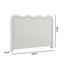 Artiss Boucle Bed Head Queen Size Upholstered Wavy Headboard Beige